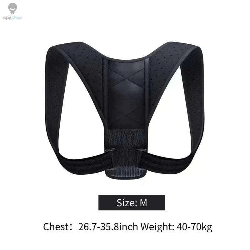 Wearable Back Alignment System for Daily Posture Support-black M
