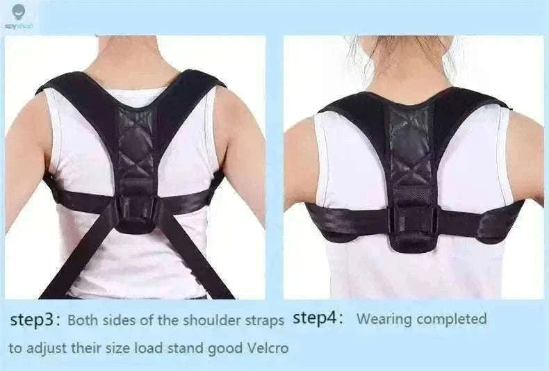 Wearable Back Alignment System for Daily Posture Support-black M