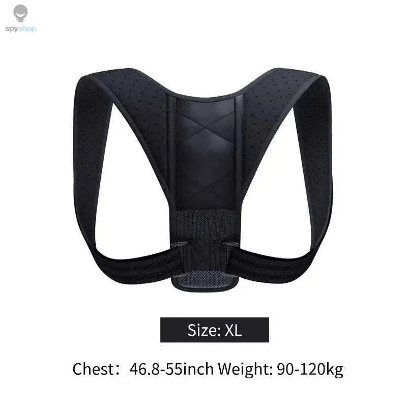 Wearable Back Alignment System for Daily Posture Support-black M