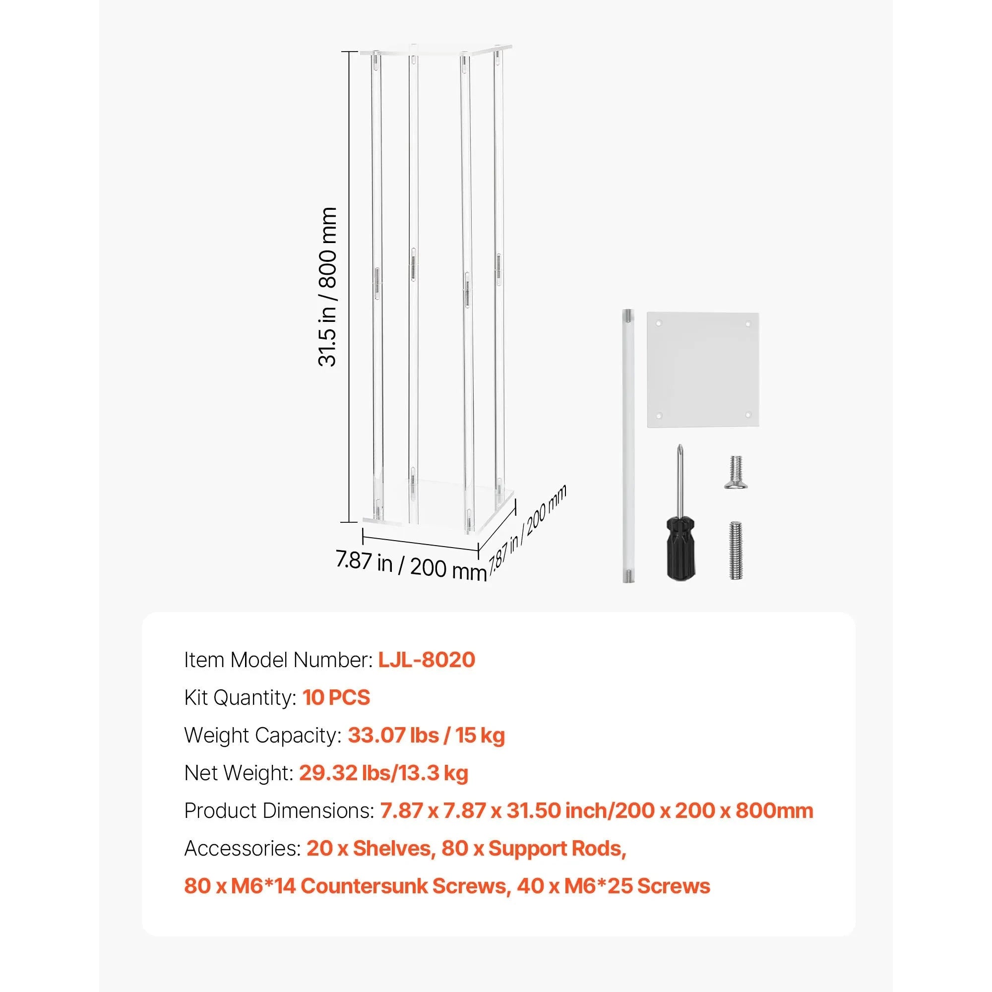 Wedding Flower Stand Floral Display Rack-2pcs 80cm A / United States