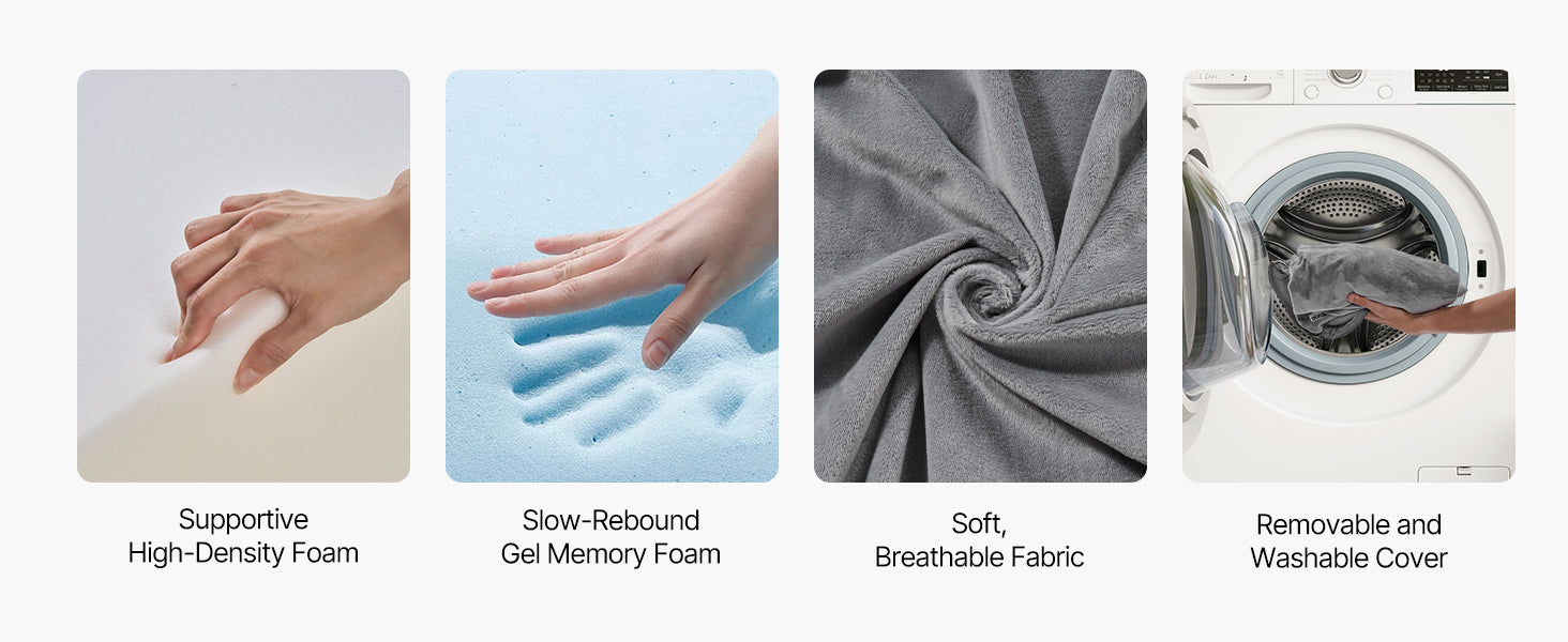 Coussin cale-lit réglable pour le sommeil, le soulagement du reflux et le soutien