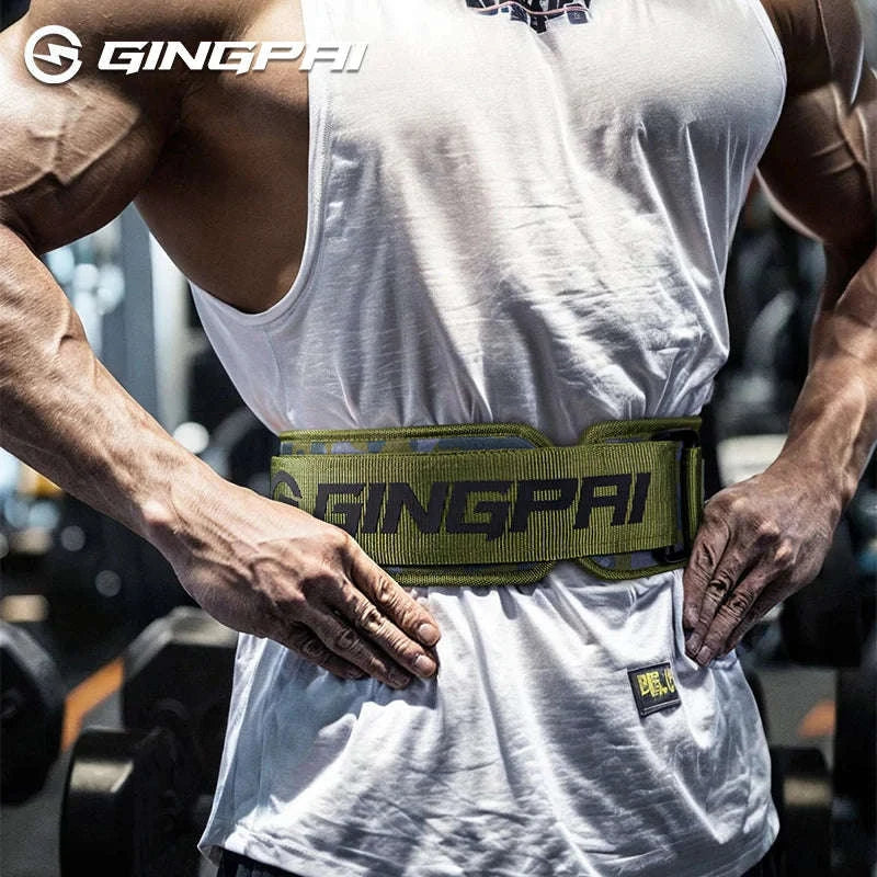 Weightlifting Waist Belt for Powerlifting and Gym Training-GP ZS  S Grey / M