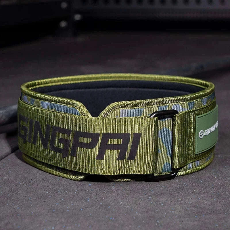 Weightlifting Waist Belt for Powerlifting and Gym Training-GP ZS  S Grey / M