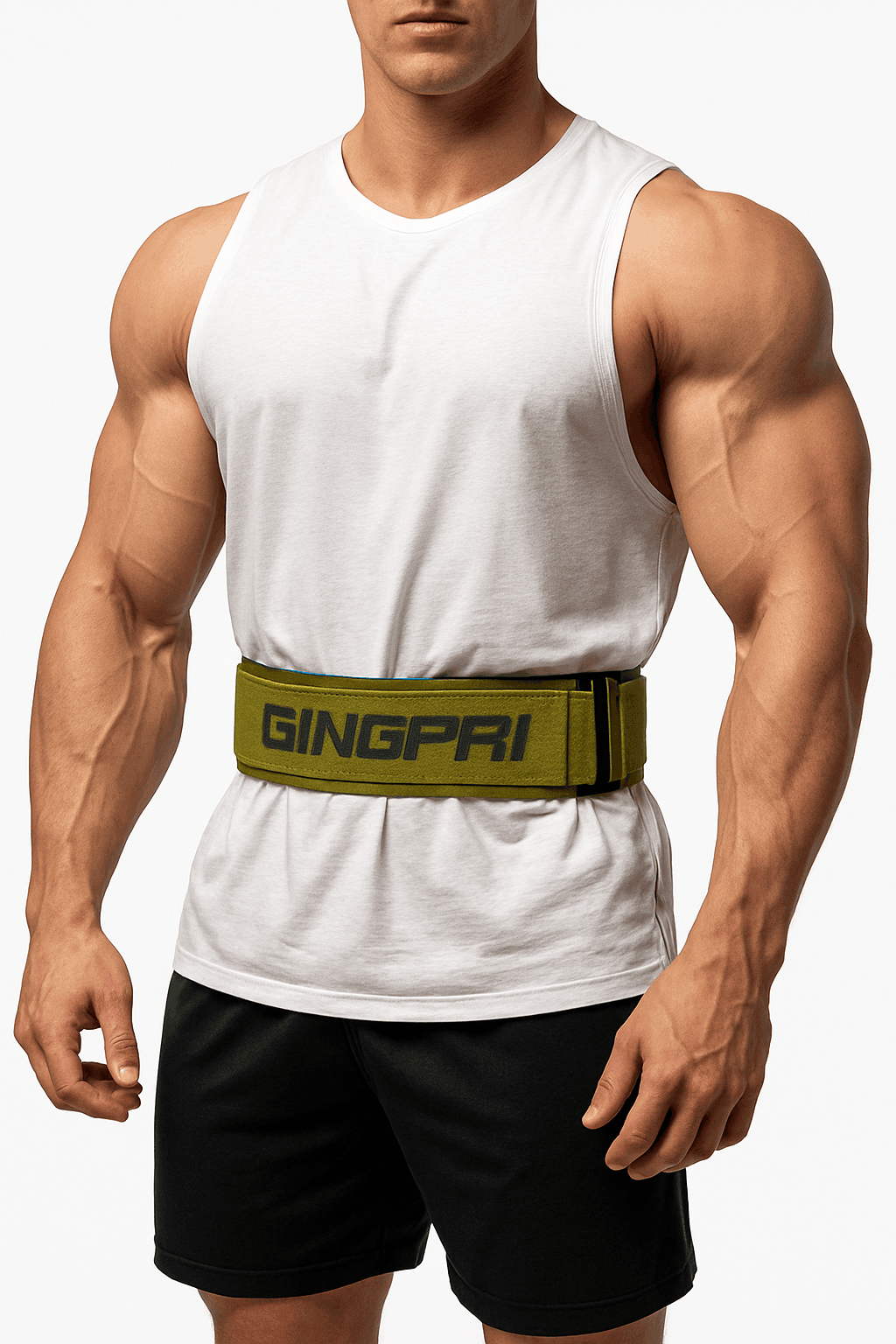 Weightlifting Waist Belt for Powerlifting and Gym Training-GP ZS  S Grey / M