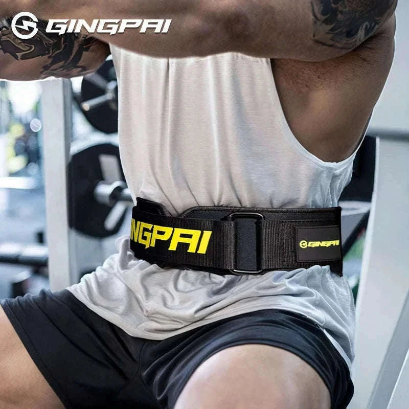 Weightlifting Waist Belt for Powerlifting and Gym Training-GP ZS  S Grey / M