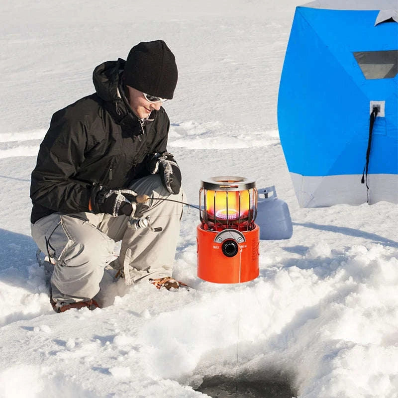 WESTTUNE Outdoor Gas Stove for Cooking and Heating-Orange