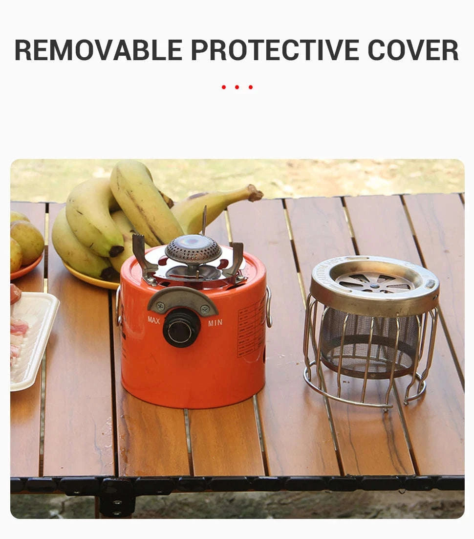 WESTTUNE Outdoor Gas Stove for Cooking and Heating-Orange