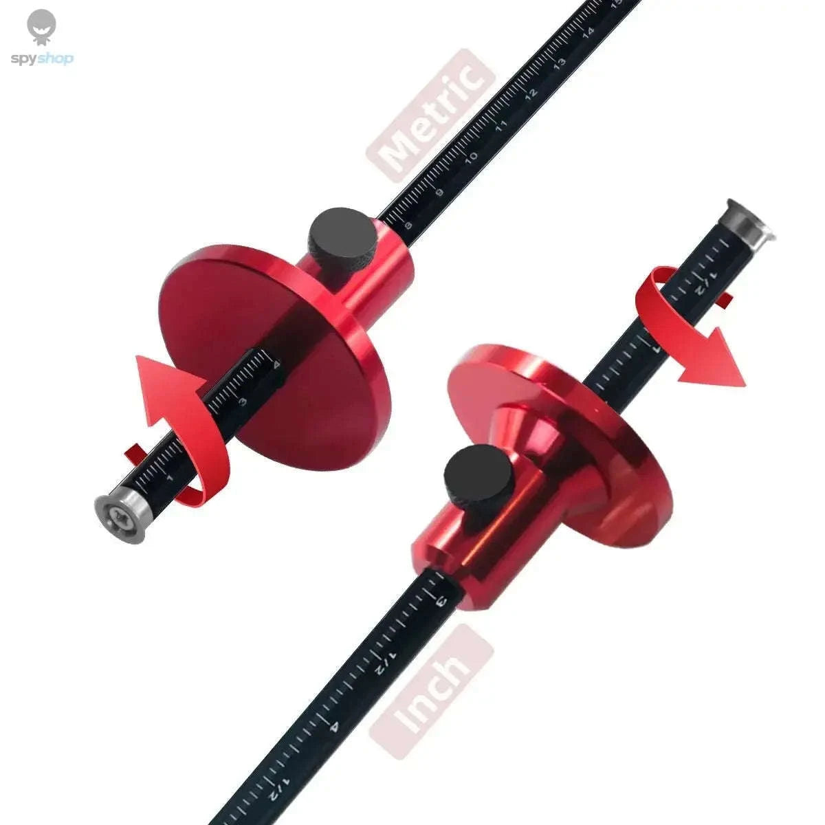 Wheel Marking Gauge for Precise Woodworking-Red