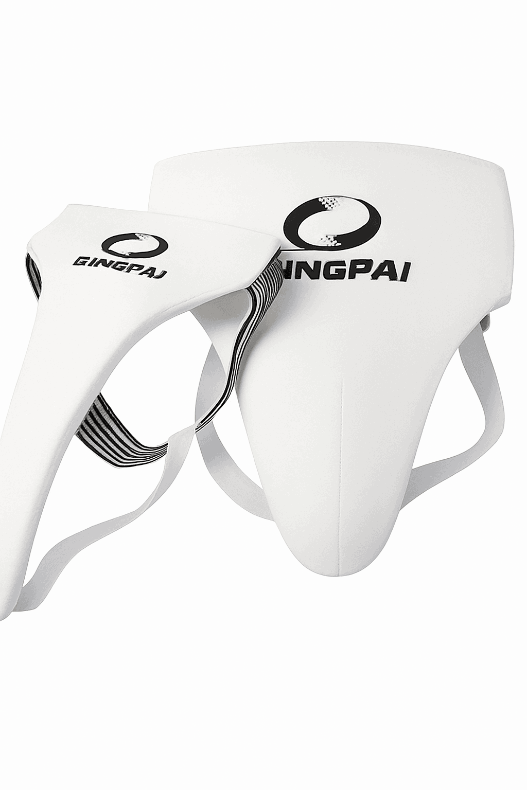 White Groin Guard Cup for Taekwondo, Muay Thai and Martial Arts-Male / XL