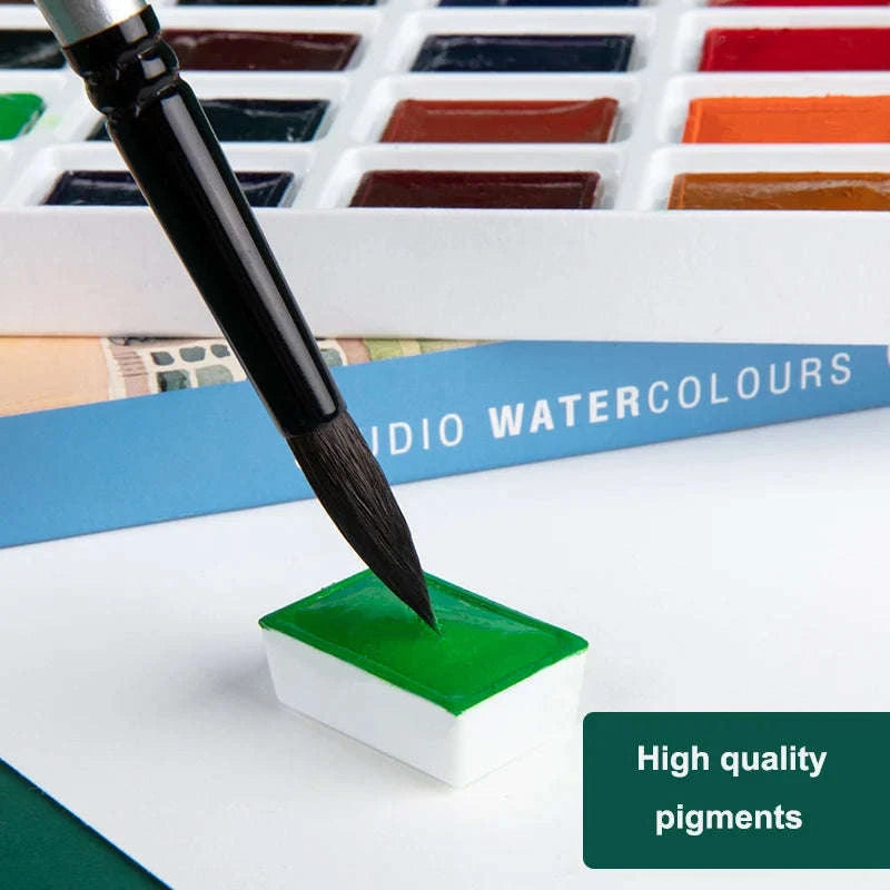 White Nights Sonnet Artists Watercolor Paint Set-16 Colors