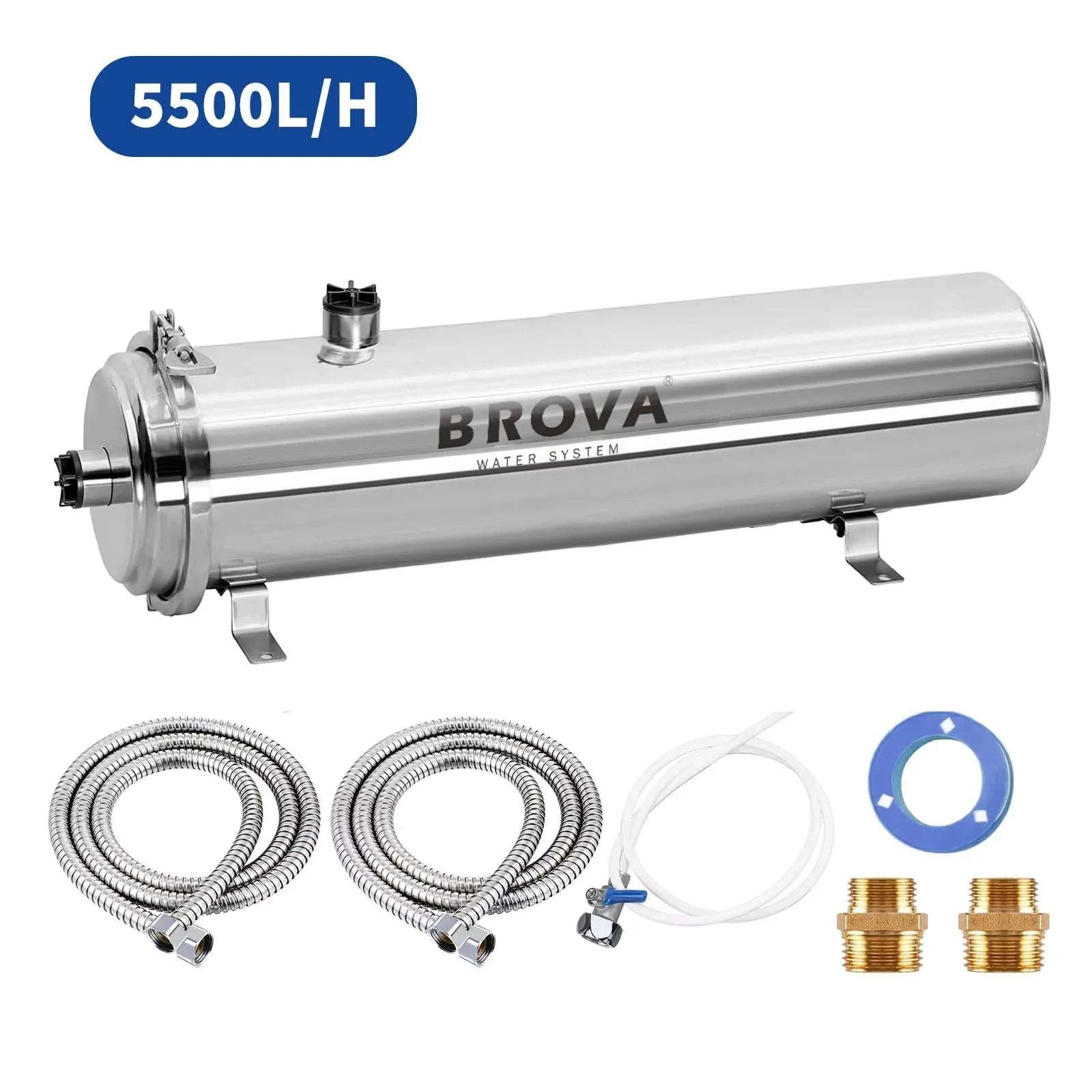 Whole House Ultrafiltration Water Purifier 0.01μm High Flow System-1000L  PVDFMembrane / China Mainland