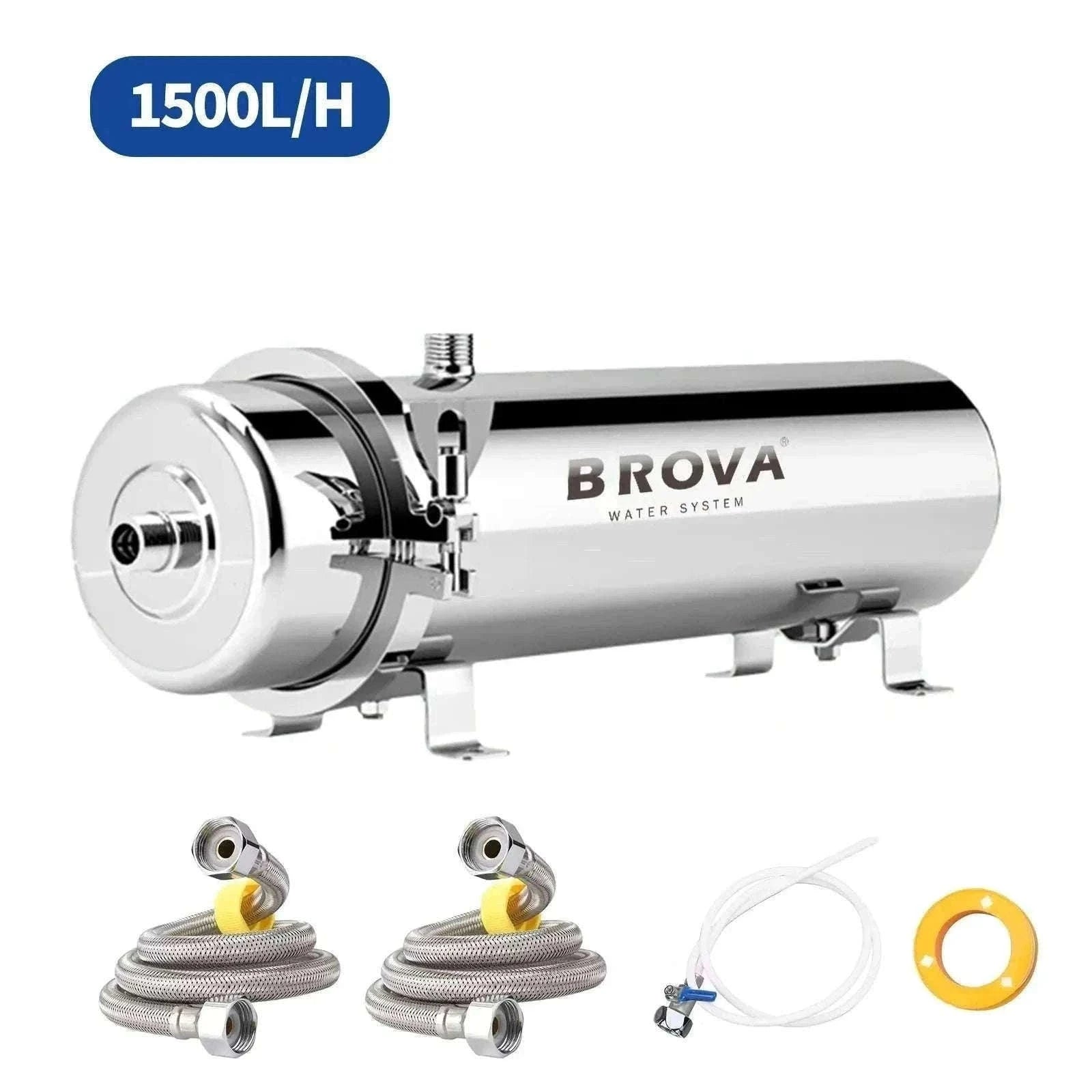 Whole House Ultrafiltration Water Purifier 0.01μm Stainless 1000L Flow-1T89Filter cartridge / China Mainland