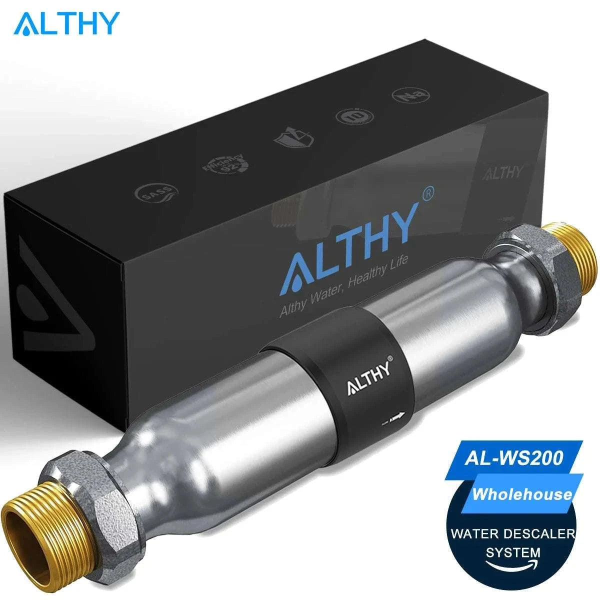Whole House Water Descaler System Salt-Free Anti Limescale DN25-AL-WS200