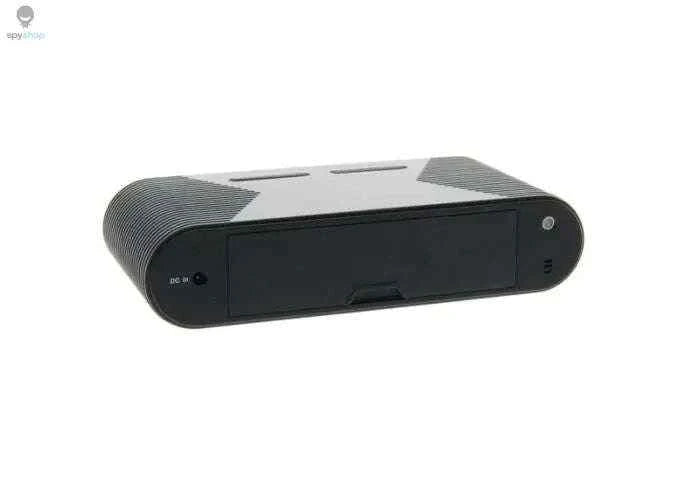Wi‑Fi Mini Camera Alarm Clock Radio PRO