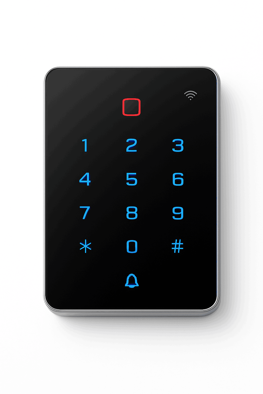 Wi‑Fi RFID Access Control Keypad with Touch Reader-T12EM-WIFI and cover