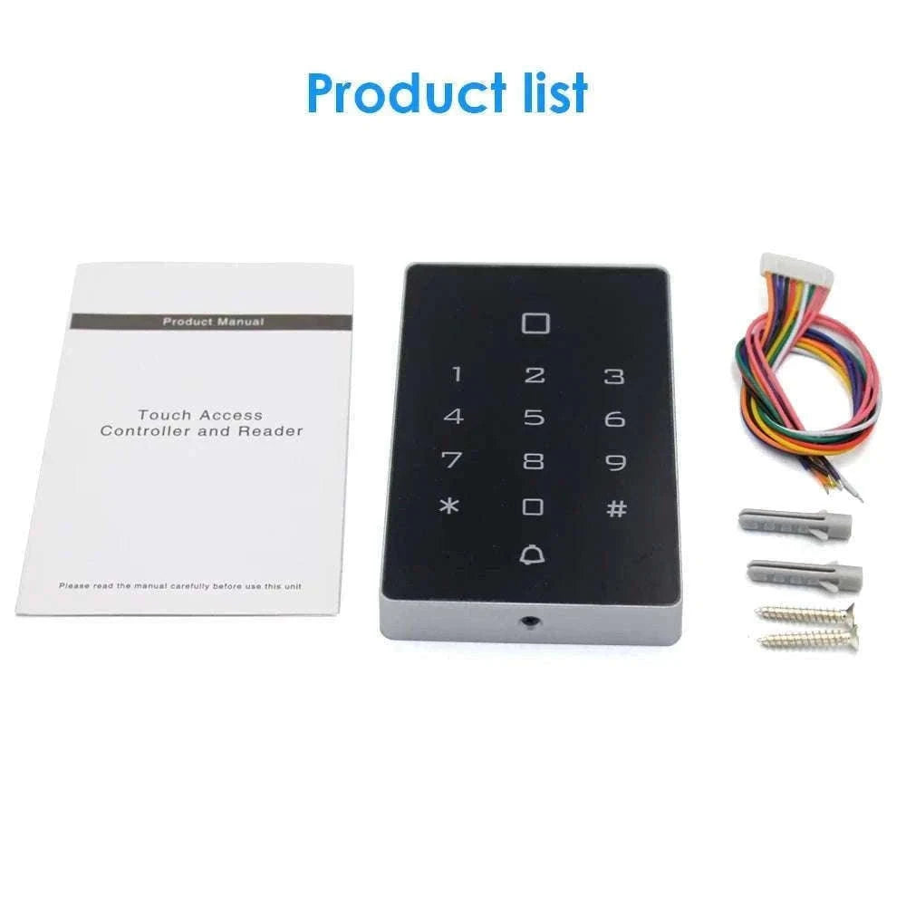 Wi‑Fi RFID Access Control Keypad with Touch Reader-T12EM-WIFI and cover