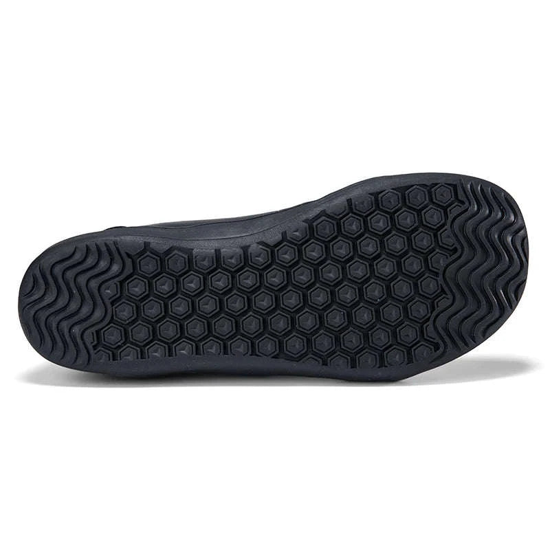 Wide Barefoot Walking Shoes Black Lightweight Soft Soled Flat Shoes-WHITE / 48