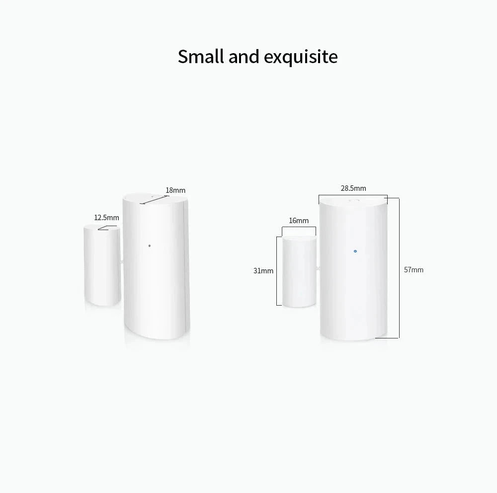 WiFi Smart Door & Window Sensor with App Alerts and Alexa Support-tuya wifi