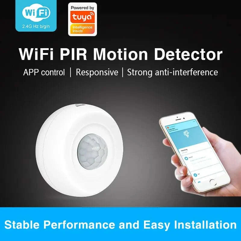 WiFi Smart PIR Motion Sensor-Default Title