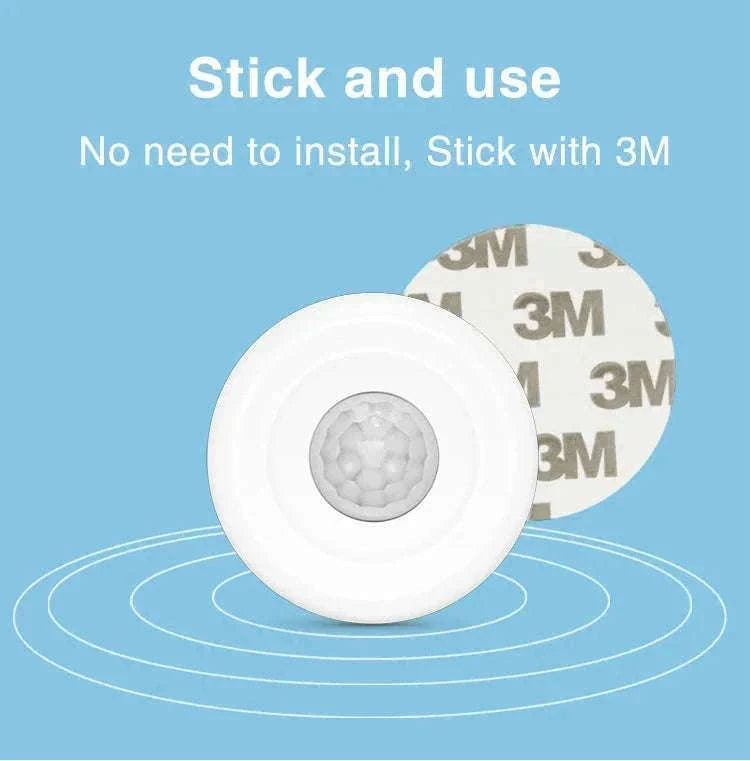 WiFi Smart PIR Motion Sensor for Smart Home Monitoring-Default Title