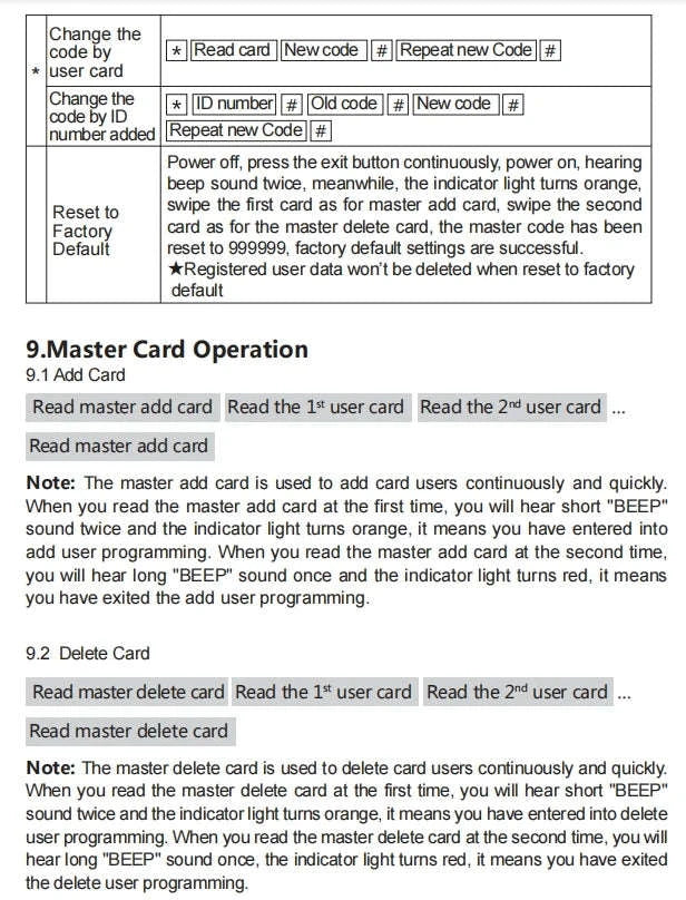WiFi Tuya RFID Access Control Keypad with Touch Reader-T12EM-WIFI and cover