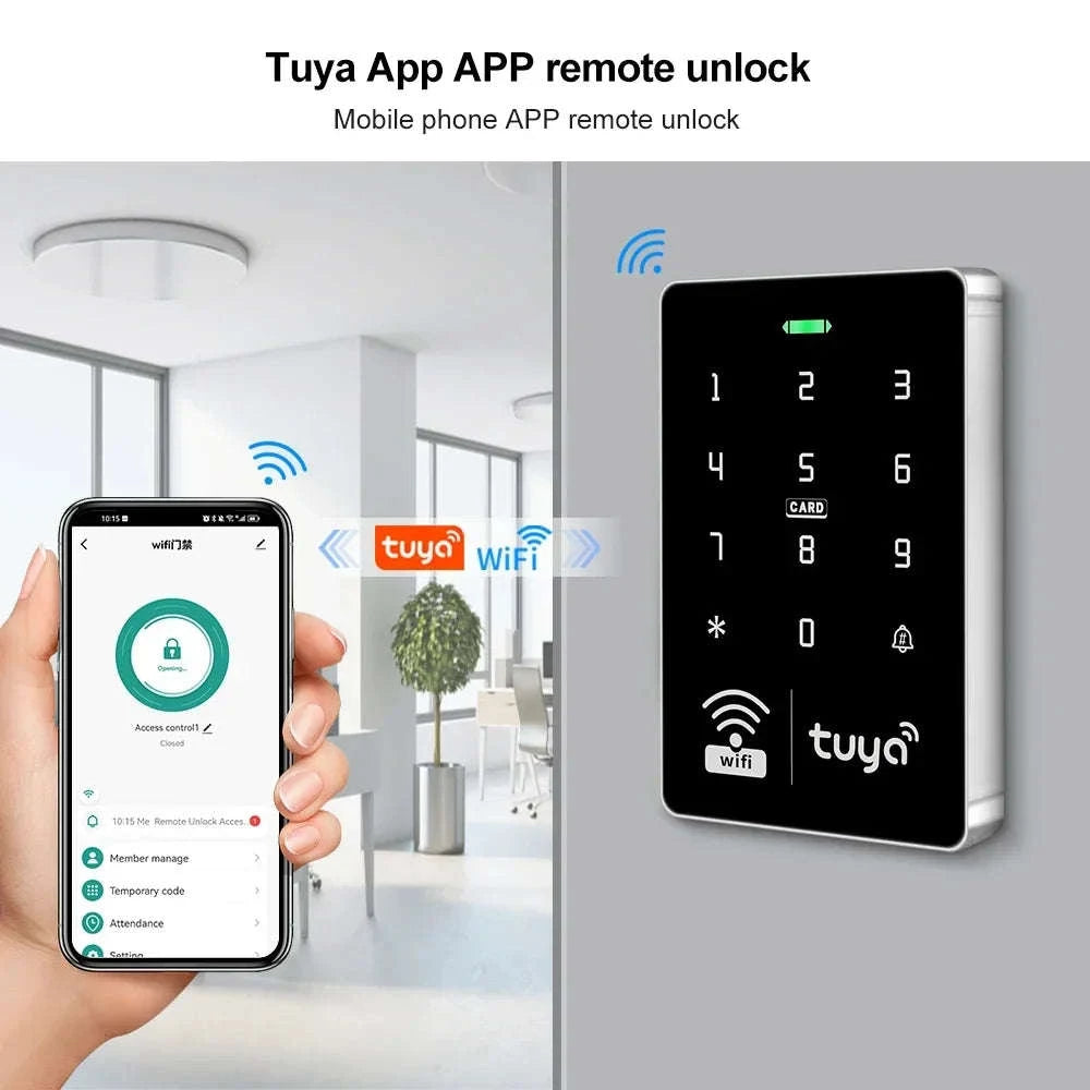 WiFi Tuya RFID Access Controller IP68 S10-with Blue Keys
