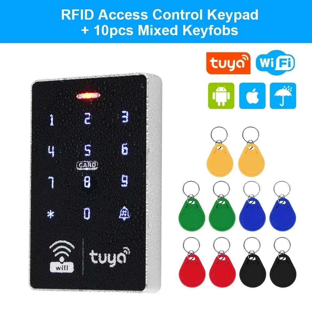 WiFi Tuya RFID Access Controller IP68 S10-with Blue Keys