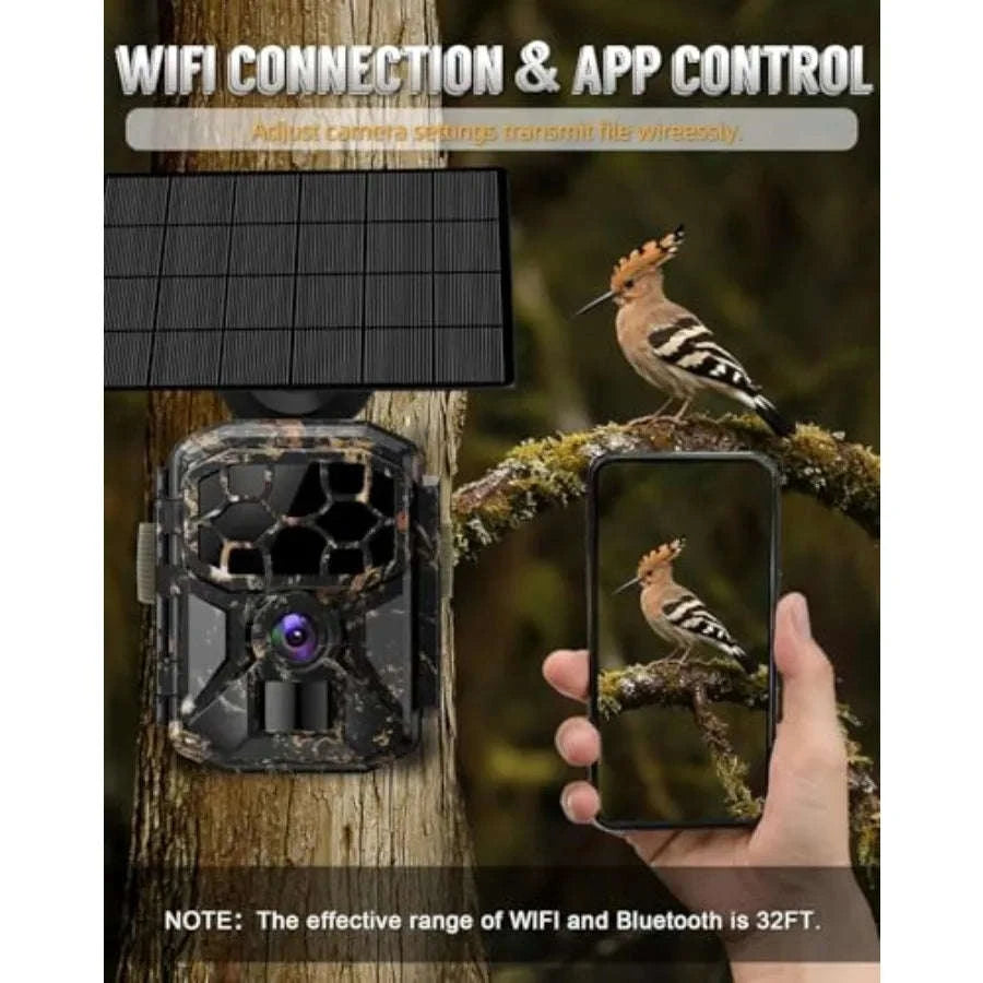 Wildlife Trail Camera with 8K 60MP and 0.1s Motion Activation-United States / aspic