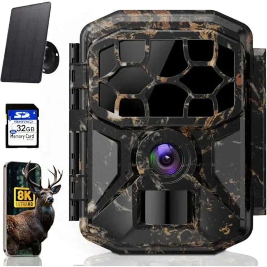 Wildlife Trail Camera with 8K 60MP and 0.1s Motion Activation-United States / aspic