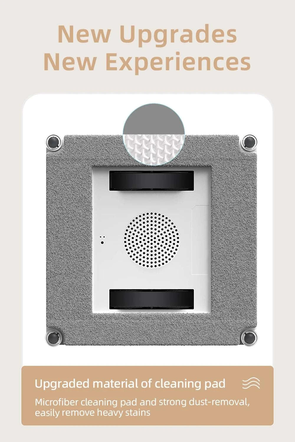 Window Cleaning Robot with Smart Navigation & 4-Way Water Spray-white / Saudi Arabia / Yes