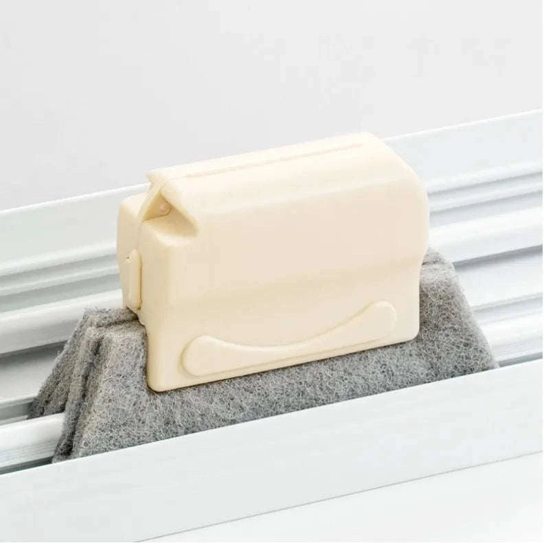 Window Groove Cleaning Brush-1 Pc Green