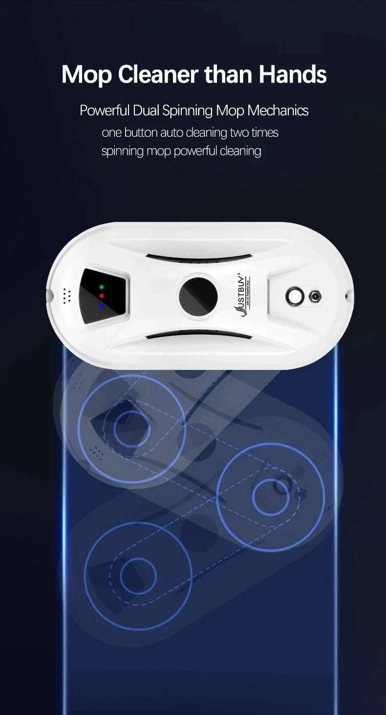 Window Robot Vacuum Cleaner with Remote-Controlled Auto Glass Cleaning-Window cleaner / spain