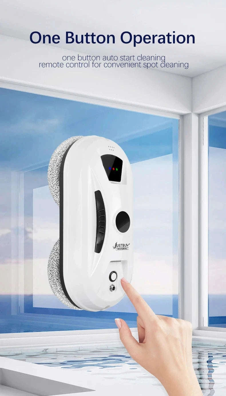 Window Robot Vacuum Cleaner with Remote-Controlled Auto Glass Cleaning-Window cleaner / spain