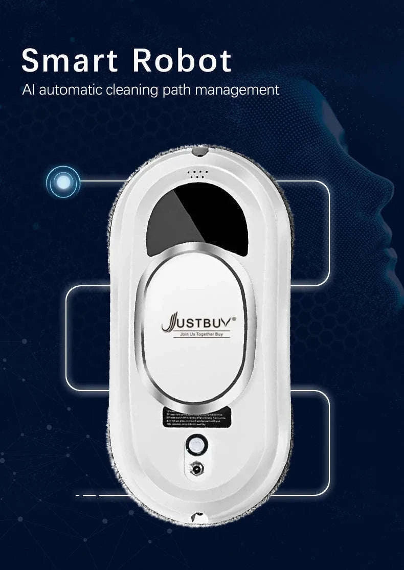 Window Robot Vacuum Cleaner with Remote-Controlled Auto Glass Cleaning-Window cleaner / spain