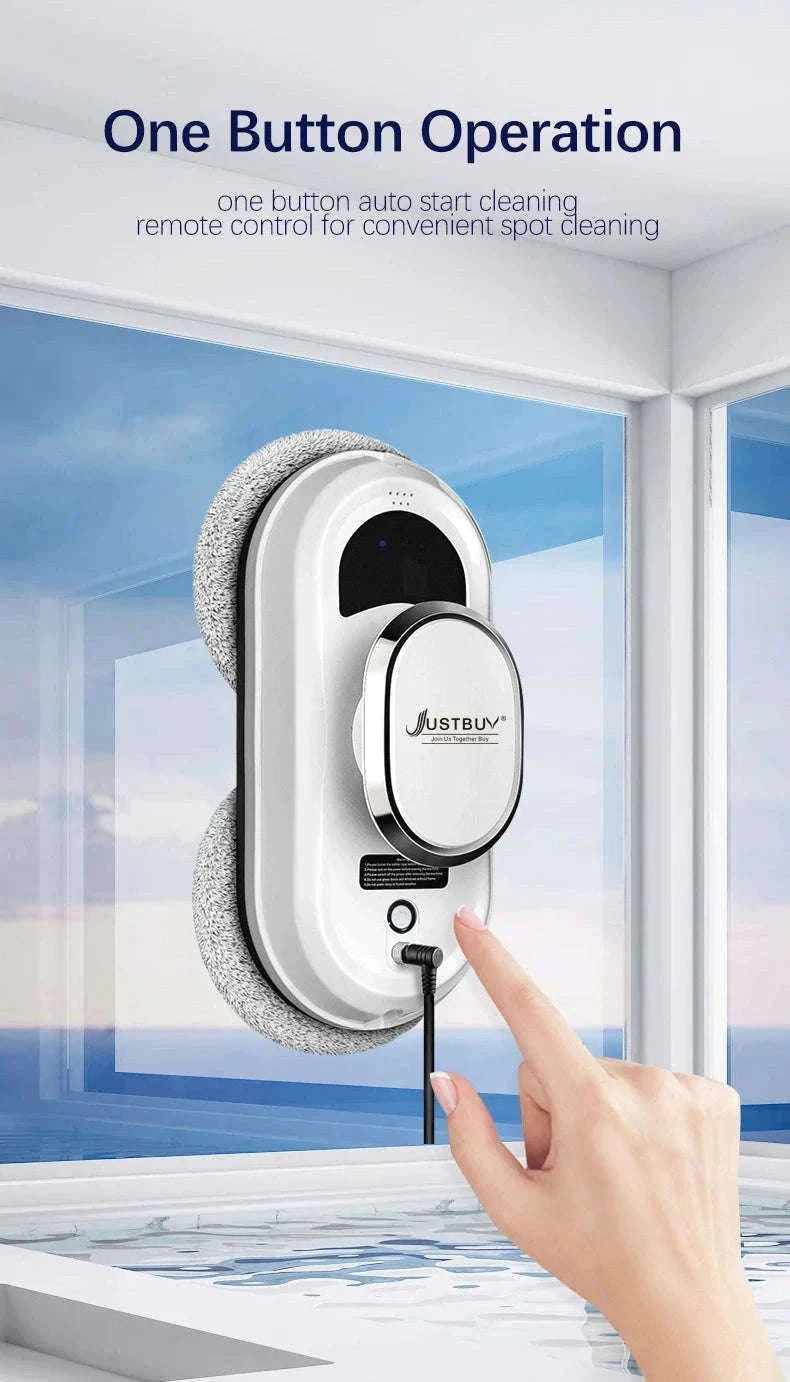 Window Robot Vacuum Cleaner with Remote-Controlled Auto Glass Cleaning-Window cleaner / spain
