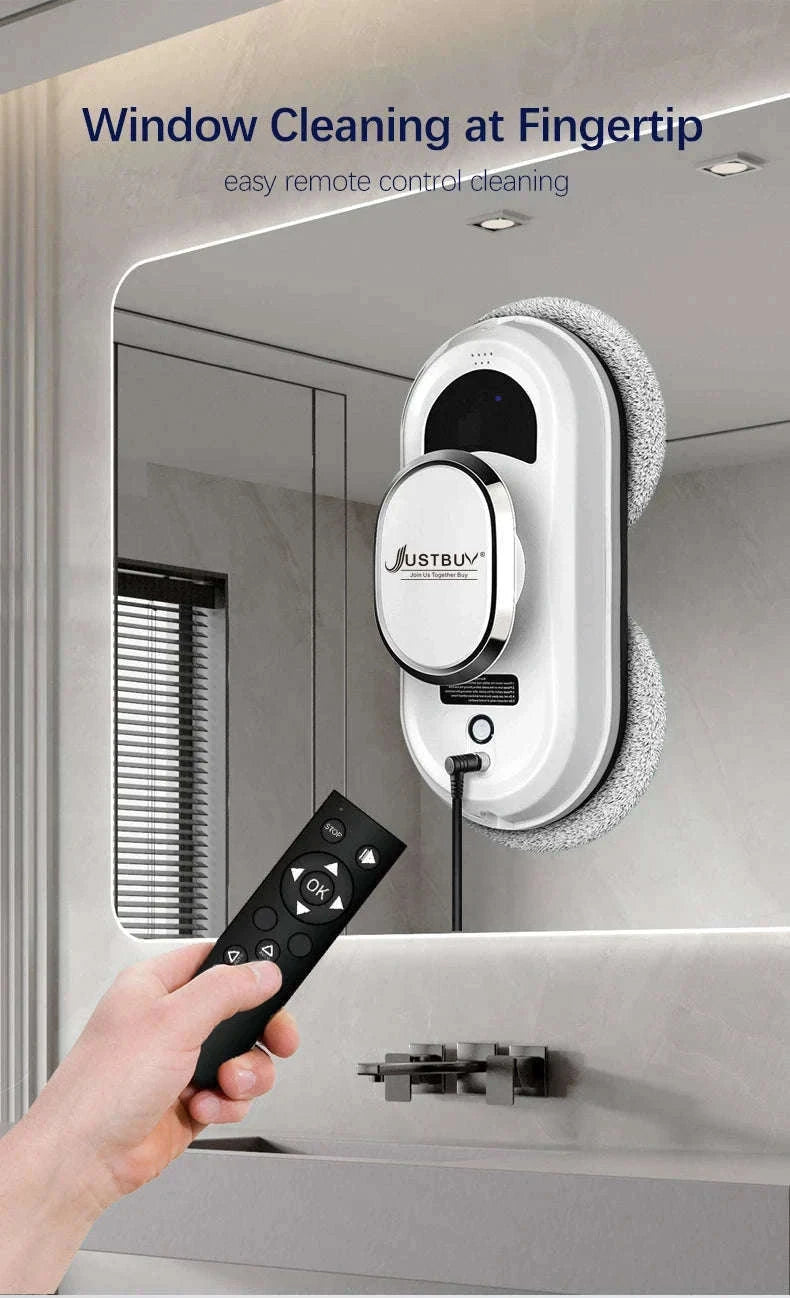 Window Robot Vacuum Cleaner with Remote-Controlled Auto Glass Cleaning-Window cleaner / spain