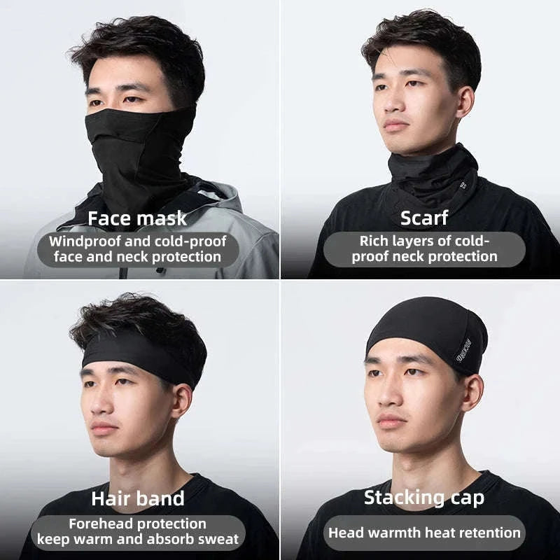Windproof Cycling Face Scarf with Ear Protection Bandana Mask-YDWB003