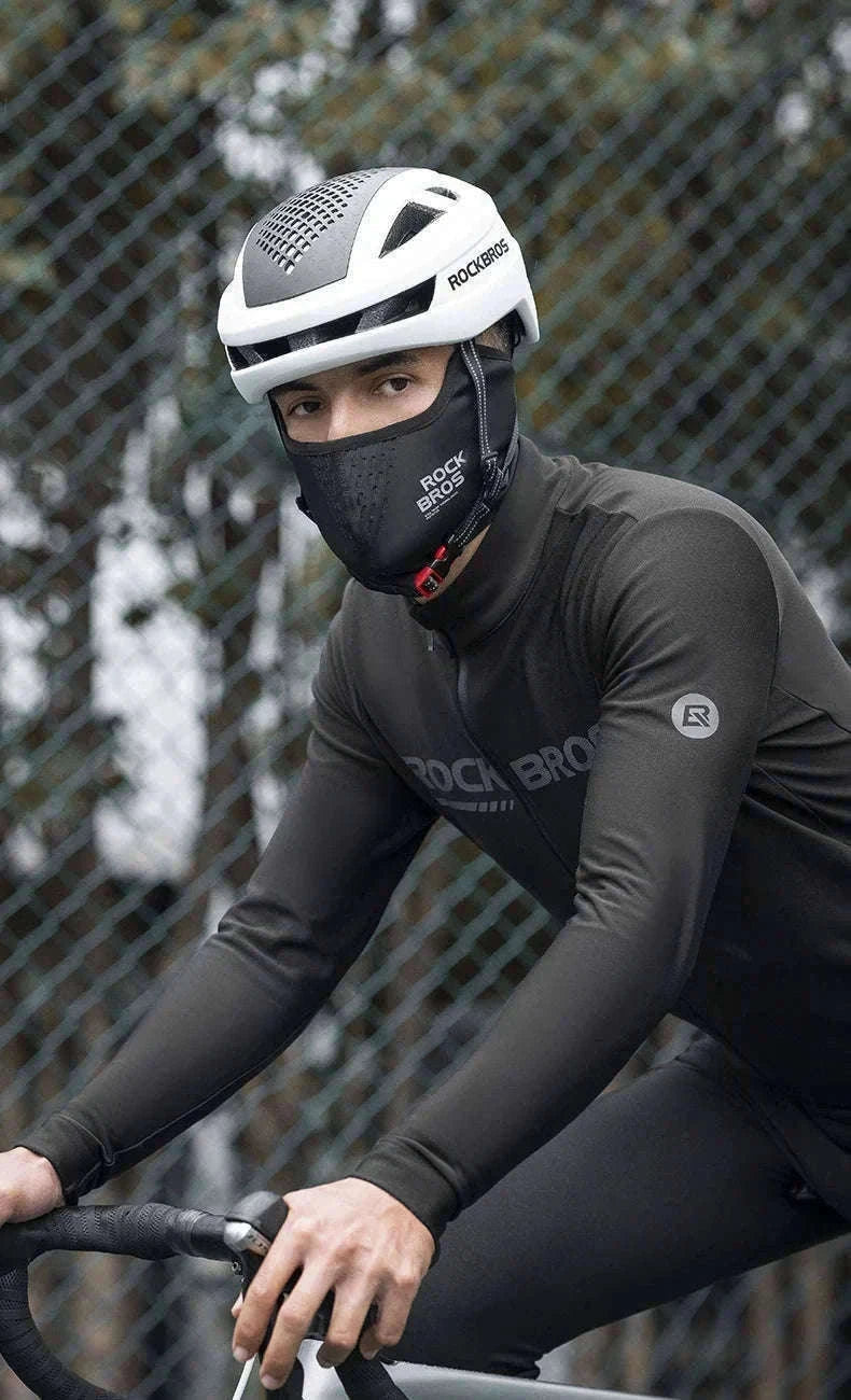 Windproof Fleece Face Mask Balaclava for Cycling & Outdoor Use-MZ011 / one size