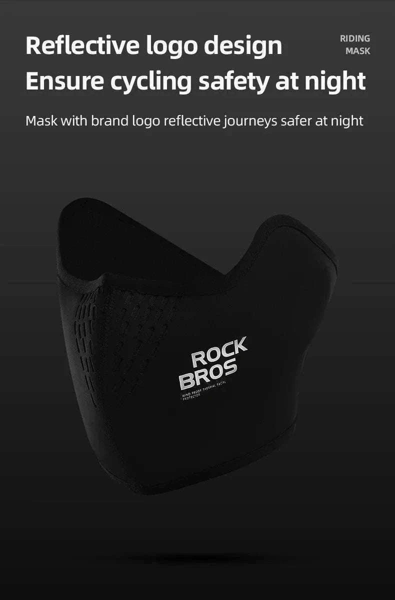 Windproof Fleece Face Mask Balaclava for Cycling & Outdoor Use-MZ011 / one size