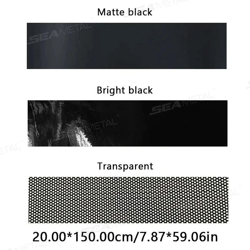 Windshield Sun Protection Sticker Car Window Sun Shade Cover-Matte black