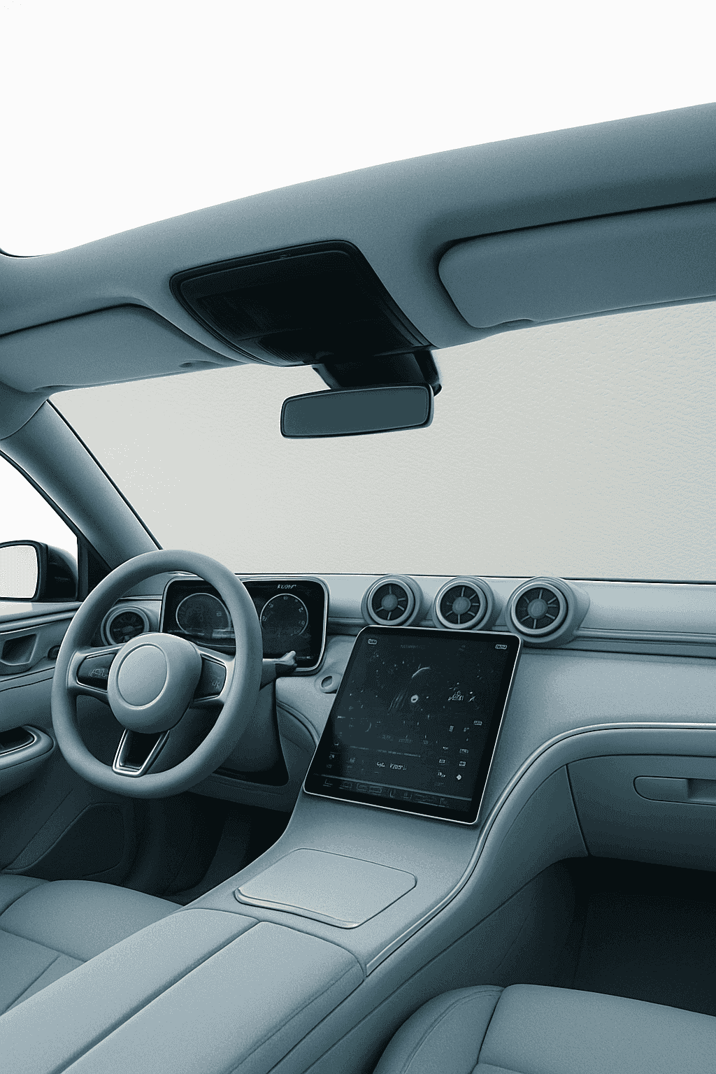 Windshield Sun Shade for Car Cooling and Sun Protection-Blue