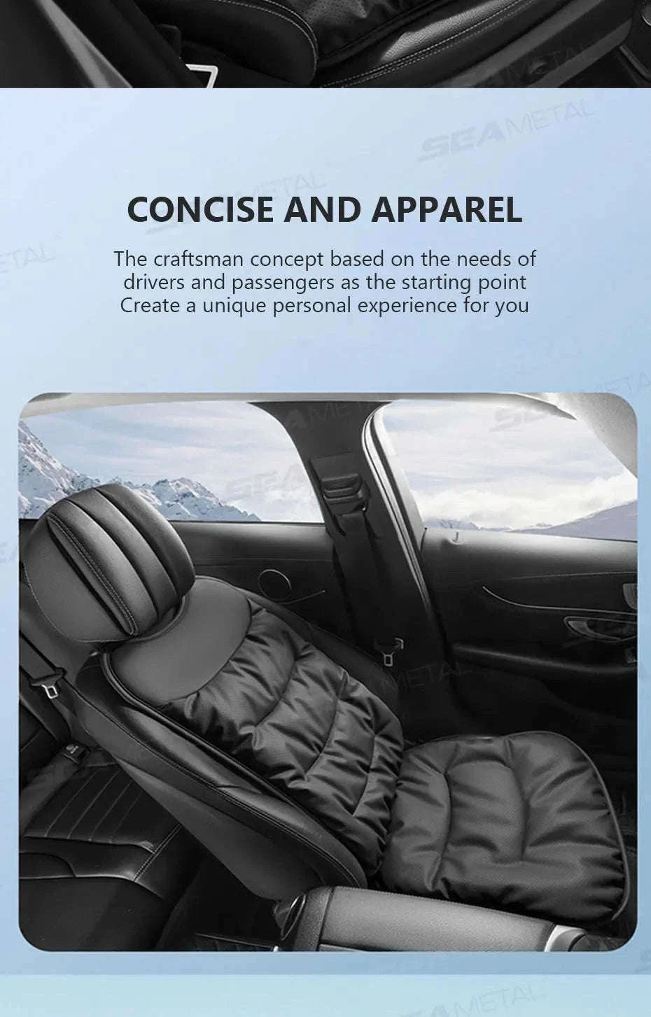 Winter Car Seat Cushion Cover Thick Thermal Plush Anti-Slip Universal-Bottom Black 1pc