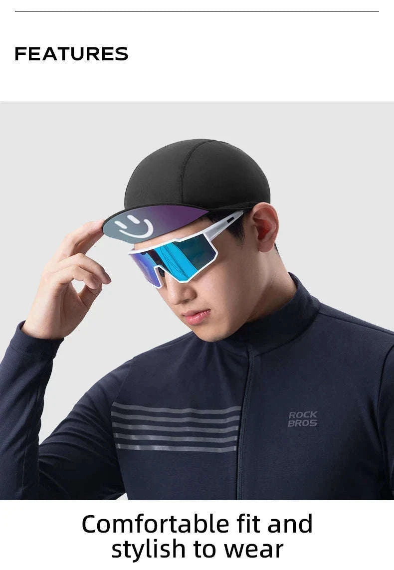 Winter Cycling Cap Windproof Thermal Helmet Liner for Men and Women-Default Title