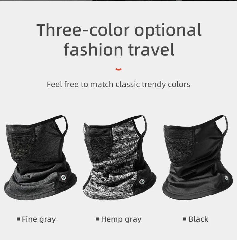 Winter Cycling Face Mask Windproof Fleece Thermal Bike Scarf-LF7580-3
