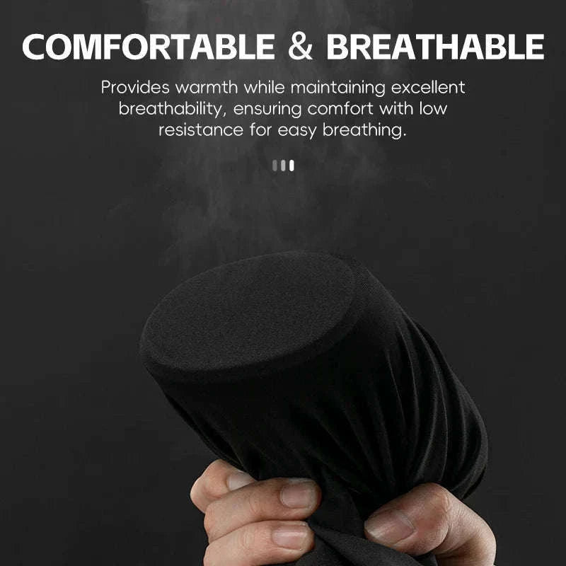 Winter Cycling Face Mask Windproof Full Coverage Fleece Lined-046403