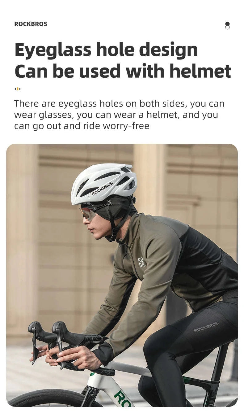 Winter Cycling Headband Ear Warmer Windproof Double Layer-ZHD011