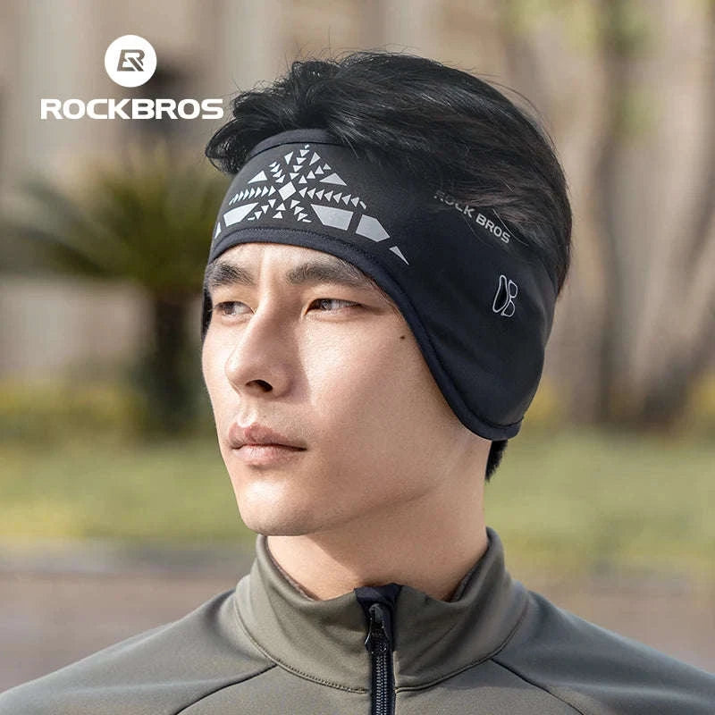 Winter Cycling Headband Ear Warmer Windproof Double Layer-ZHD011
