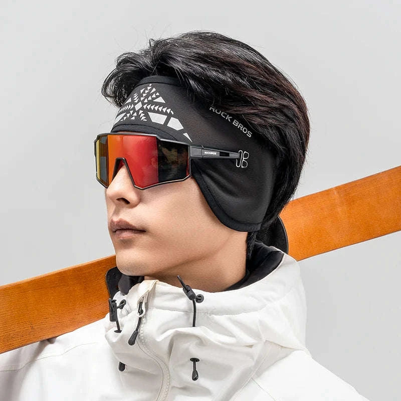 Winter Cycling Headband Ear Warmer Windproof Double Layer-ZHD011