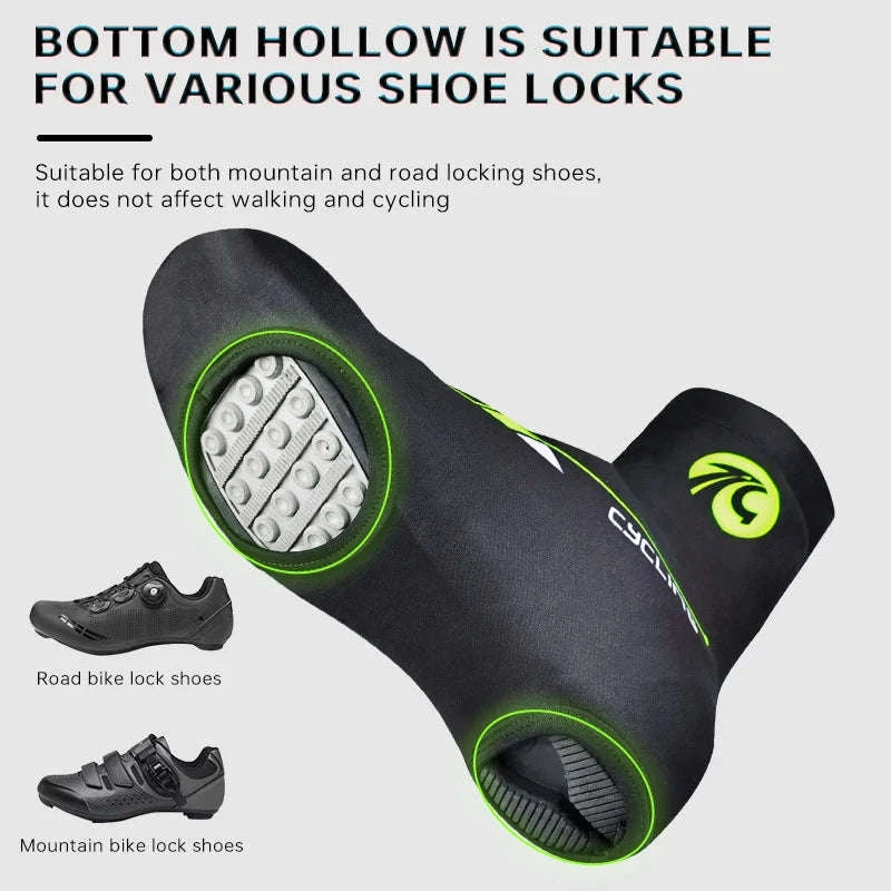 Winter Cycling Shoe Covers with Thermal Fleece X-TIGER-XM-ZPXT-20602 / L