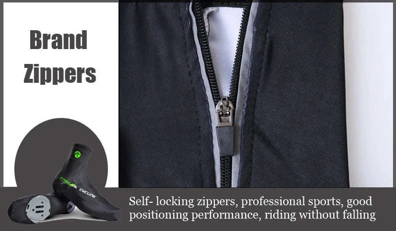 Winter Cycling Shoe Covers with Thermal Fleece X-TIGER-XM-ZPXT-20602 / L